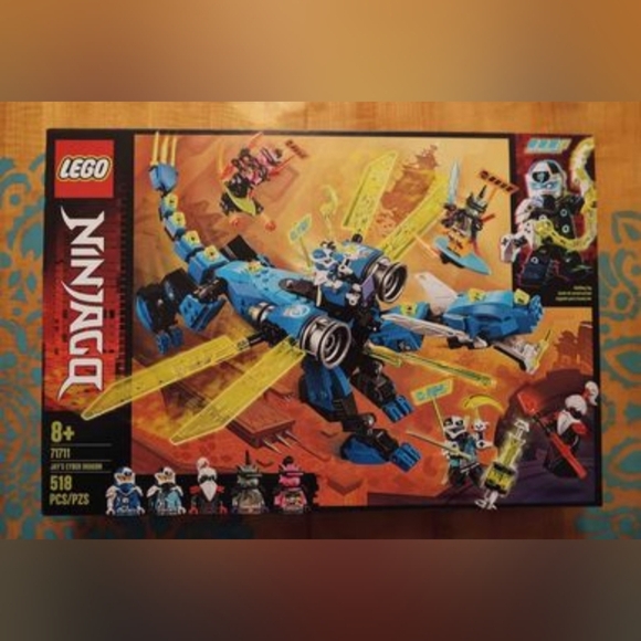 Lego Ninjago Jay's Cyber Dragon 71711 - Picture 1 of 3